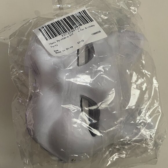 15-Pack DIY Paintable Kids Cat Masks - Picture 3 of 8